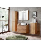 Hanging cabinet with mirror CAPRI 60 cm, craft oak order